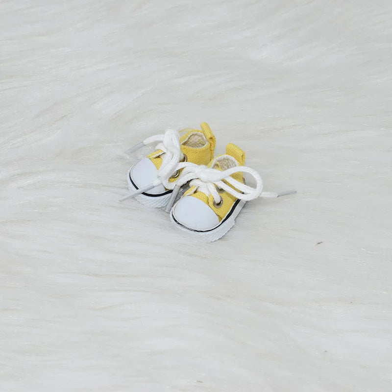 17cm Doll's Clothes For Labubu The Monster Outfit Accessories Clothing DIY Kids Gift Girls Hooded Sweatshirt Pants Shoes White