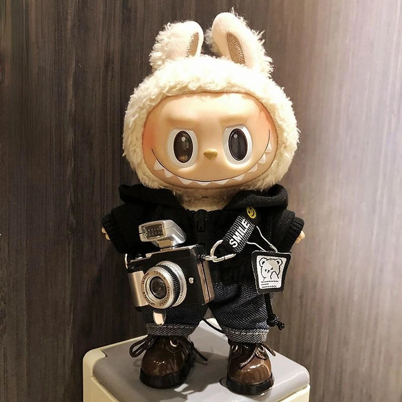 17cm Fashion Mini Labubu Clothes