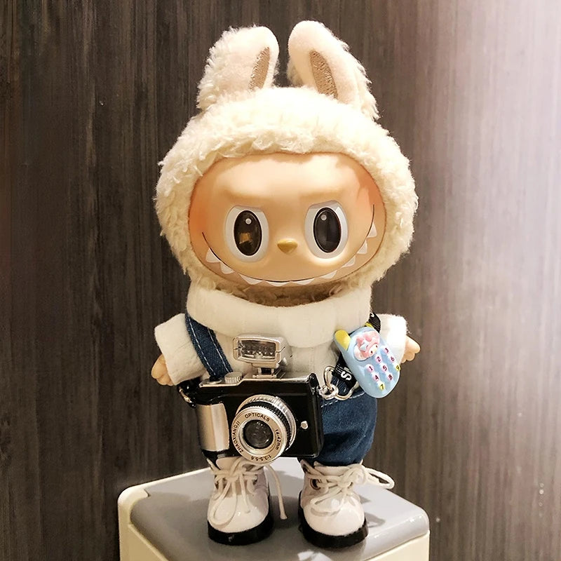 17cm Fashion Mini Labubu Clothes