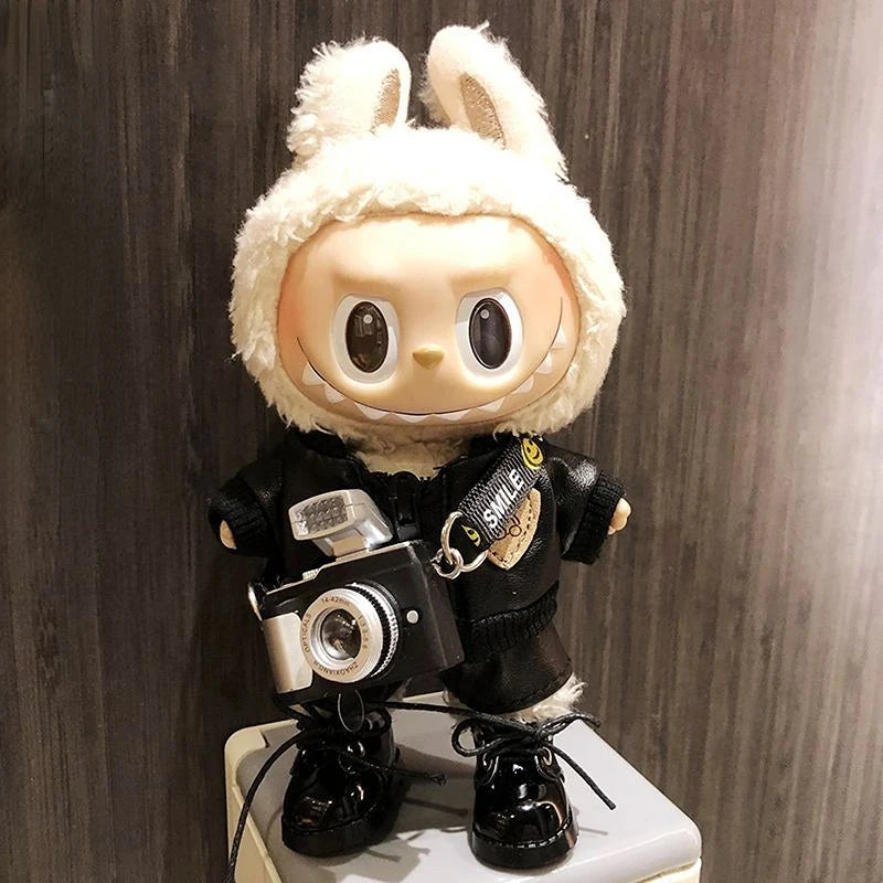 17cm Fashion Mini Labubu Clothes